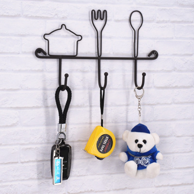 New Design Modern Home Decor Coat Three Cloth Hook For Kids