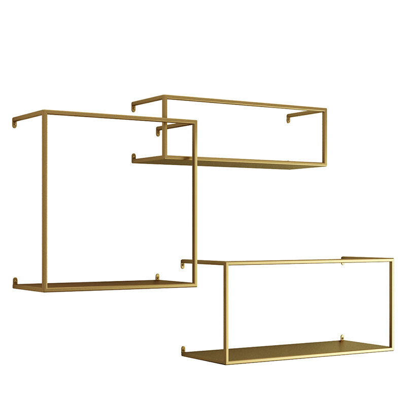 Hight quality Metal Creative wall shelf