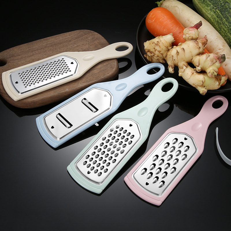 low price Stainless steel multi-purpose vegetable and fruit grater 4-piece cheese grater set