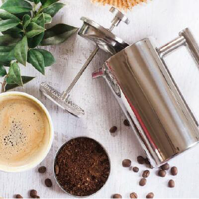 High End 350ml 800ml 1000ml French Press Coffee Maker Thick And Durable 304 Food Grade Stainless Steel Coffee Press Maker Pot