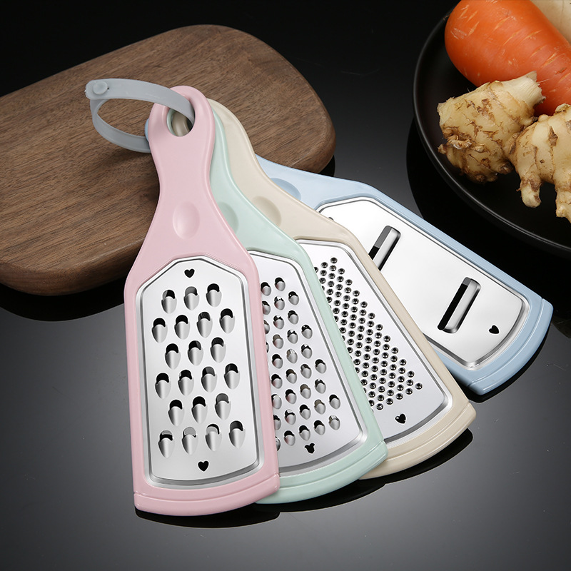 low price Stainless steel multi-purpose vegetable and fruit grater 4-piece cheese grater set