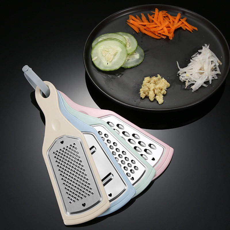 low price Stainless steel multi-purpose vegetable and fruit grater 4-piece cheese grater set