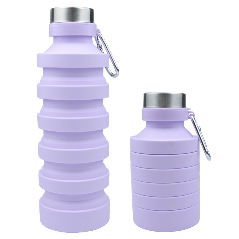 Hot Product Eco Friendly Food Grade Silicone Drinking Gym Sport Bottle For Sports Accessories Water Bottle Bike Bicycle