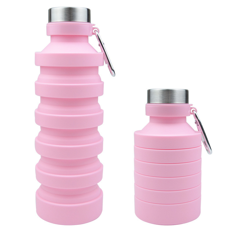 Hot Product Eco Friendly Food Grade Silicone Drinking Gym Sport Bottle For Sports Accessories Water Bottle Bike Bicycle