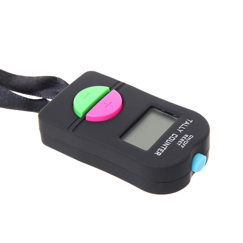 Digital Hand Counter Electronic Manual Clicker Golf Gym Hand Counter Q1QC