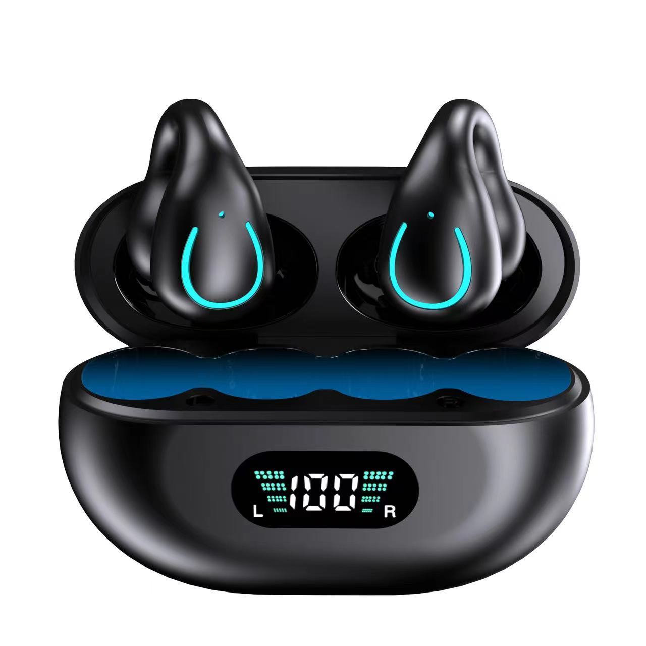 Wireless earphone clip-on bone conduction BT headset Q71 does not enter the ear sports running special long battery life