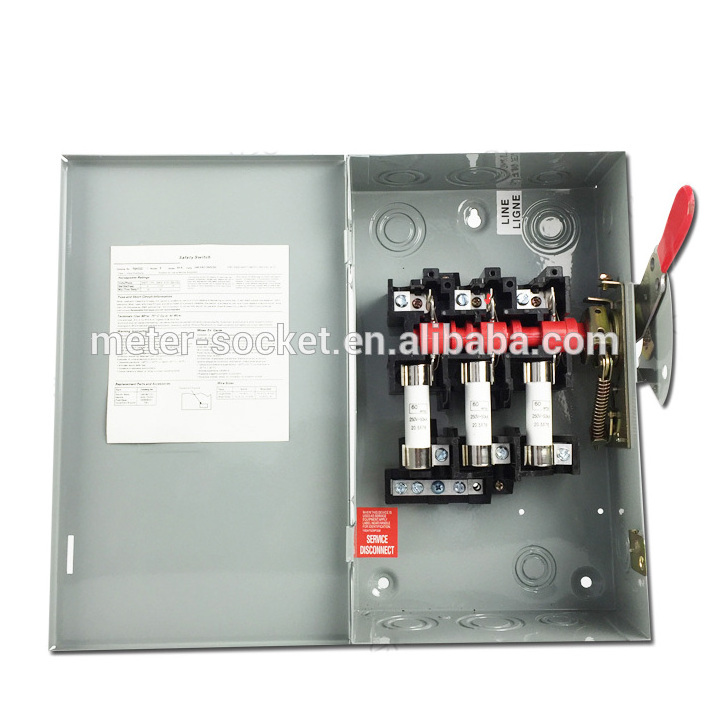 60amp safety switches/automatic transfer switch/power neutral safety switch