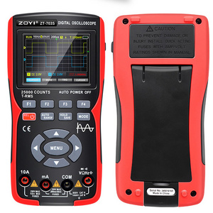 ZOYI ZT703S  3in1 Digital Multimeter 50MHz Bandwidth 280MS Dual Channel Storage 3.5 Inch Multimeter Handheld Oscilloscope