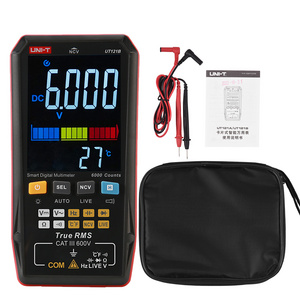 UNI-T UT121B Smart Digital Multimeter Mini Portable Universal Tester Voltmeter with Flashlight 3.3-inch LCD Backlight