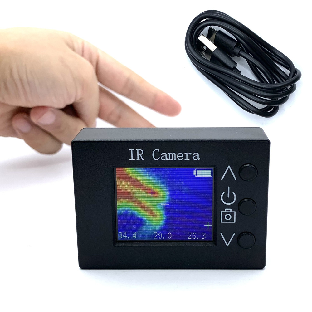 32 * 24 Pixel Infrared Sensors Thermal Imager 1.8inch LCD Display Camera -40 to 300C Temperature Measurement Instrument