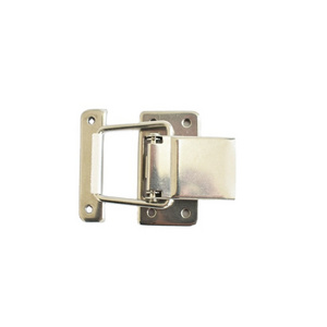 Stainless Steel Hardware Cabinet Case Spring Loaded Latch Catch Toggle Hasp