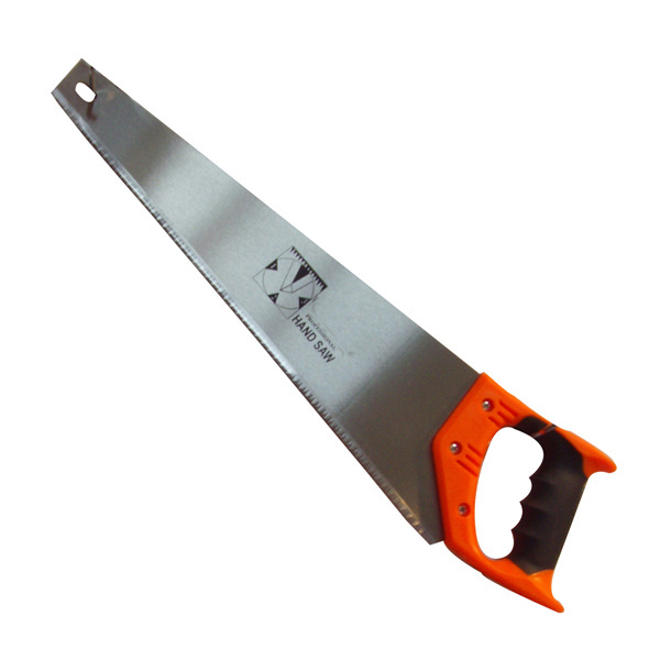 Wood Handle Hand Saw With Rubber Grip