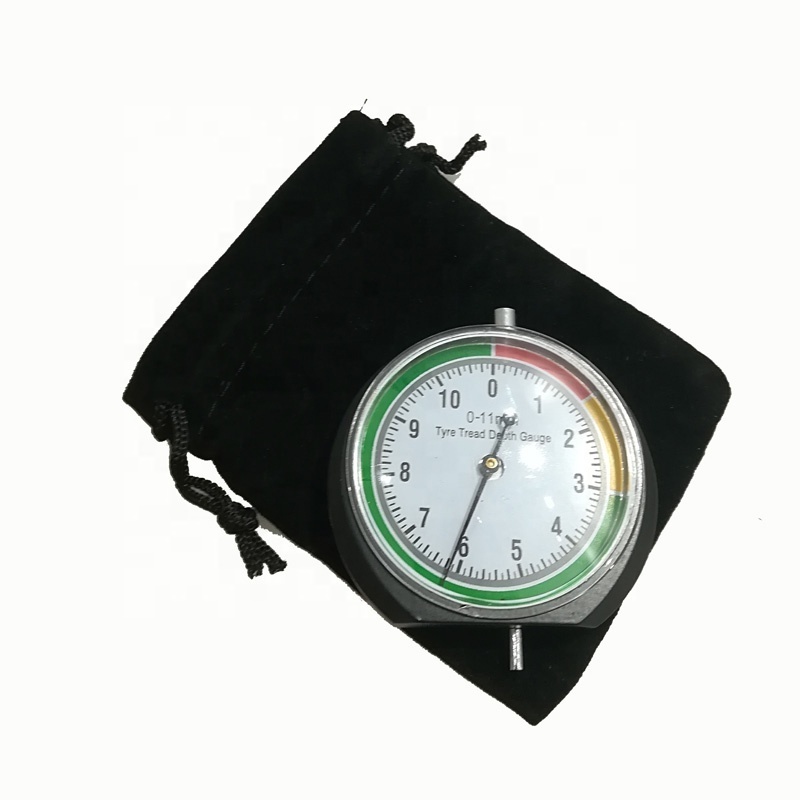 Meters Tools Professional Dial Type Tire Tread Depth Gauge