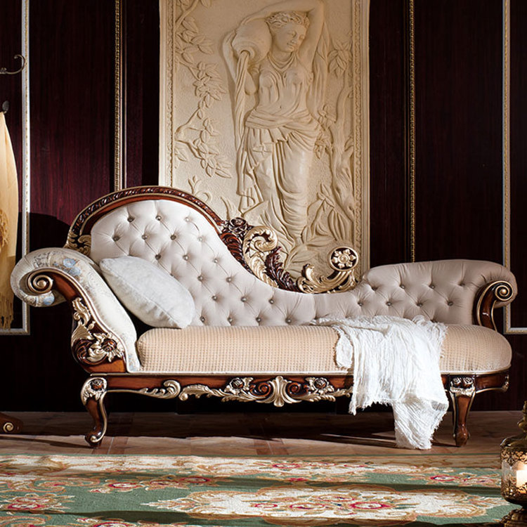 Royal imperial classic chaise lounge  chair