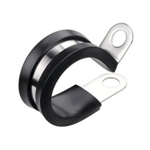 Manufacturer High Quality EPDM Rubber Coated P Type Pipe Clamps Cable Accessories P Clip Hose Clamps