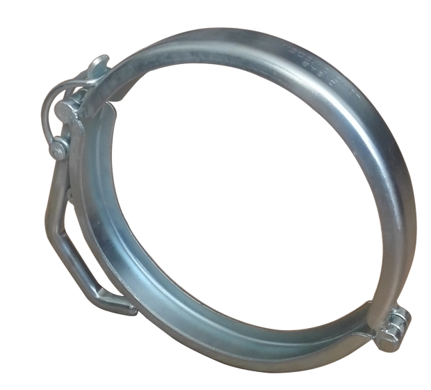 Manufacturer Quick Lock Pipe Clamp Ring for Ducting Pipe System Quick Release Tube Clamp Drum Locking Ring