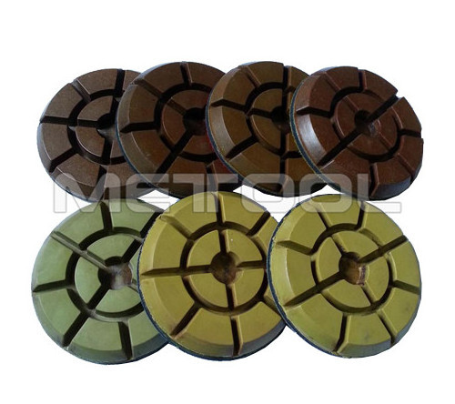 4 Inch Resin Bond Diamond Dry Polishing Pads