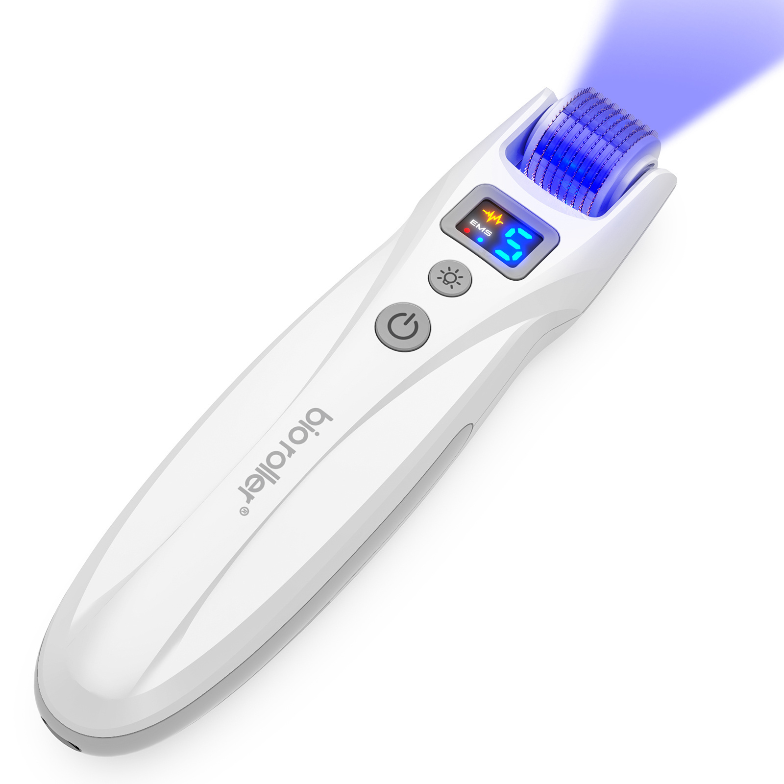 New bio roller G5 electric LED light therapy Derma Roller 540pins Titanium Needle for Skin Care