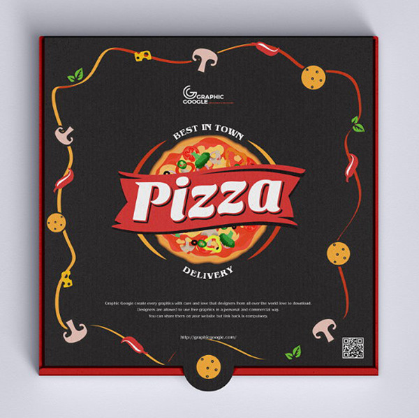 Pink Pizza Box Custom Size Eco Friendly Food Packaging Paper Box Heat Preservation Oil Resistant Pizza Box Personalized