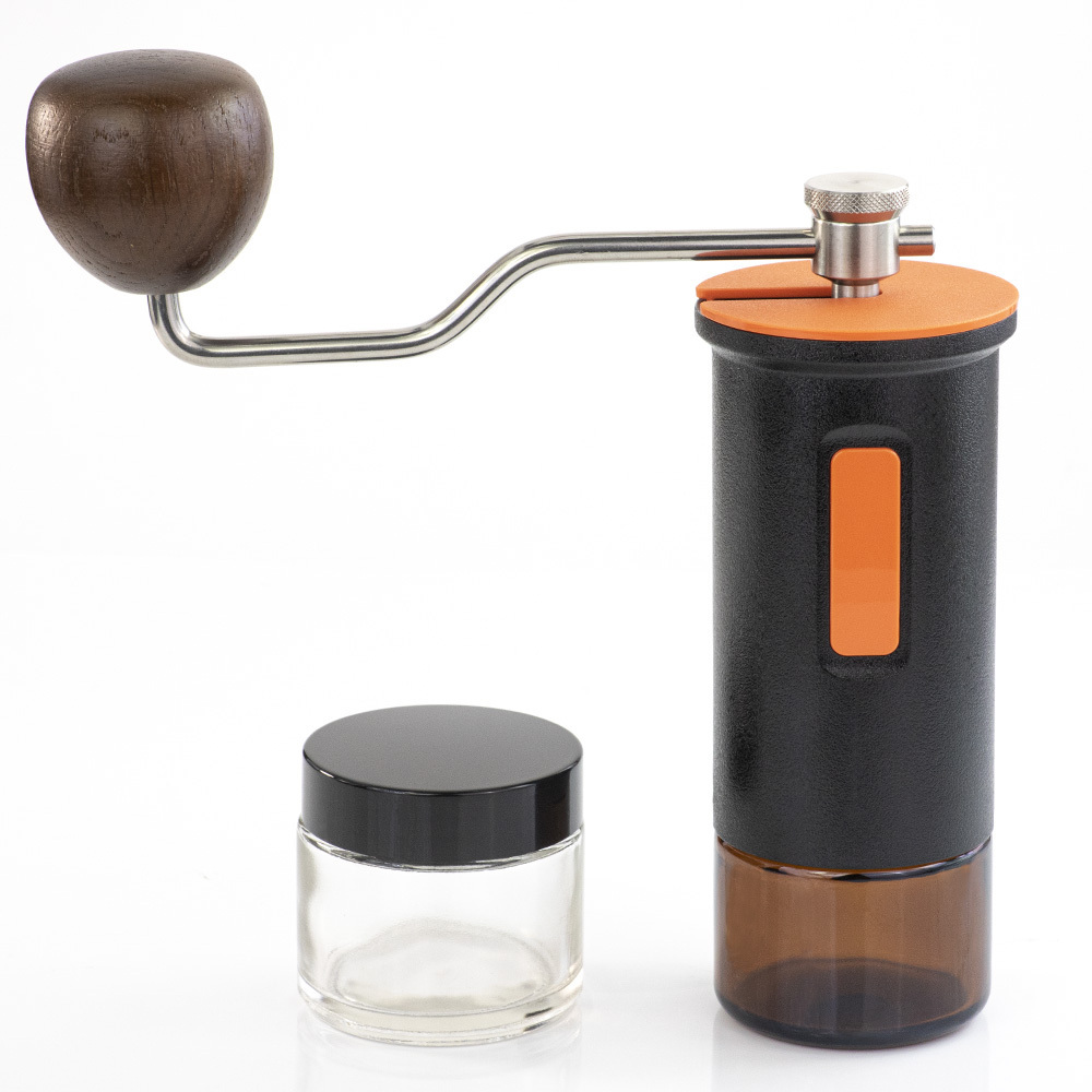 Travelling Portable Italian Manual Coffee Grinder mini espresso Hand Crank Coffee Grinder with Adjustable fineness Setting