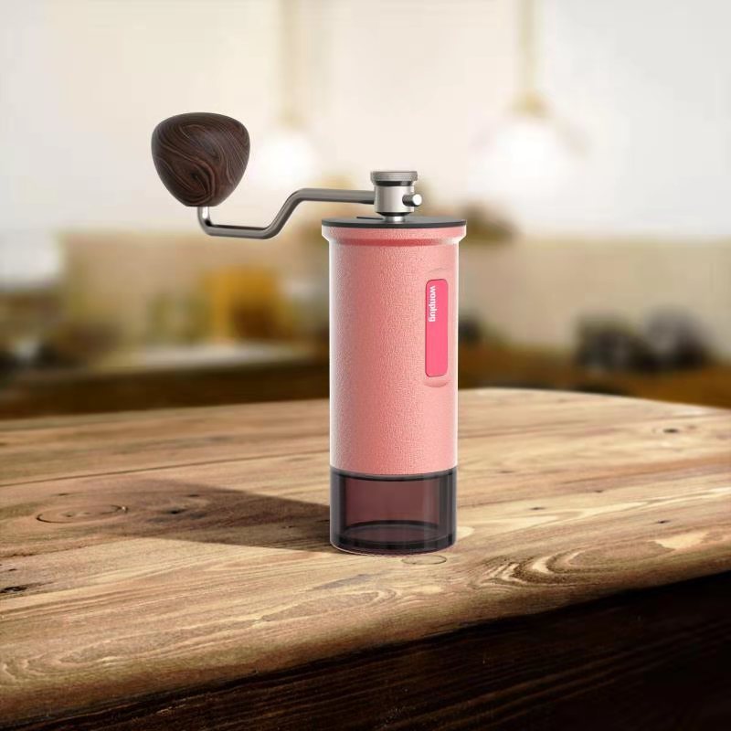 Travelling Portable Italian Manual Coffee Grinder mini espresso Hand Crank Coffee Grinder with Adjustable fineness Setting