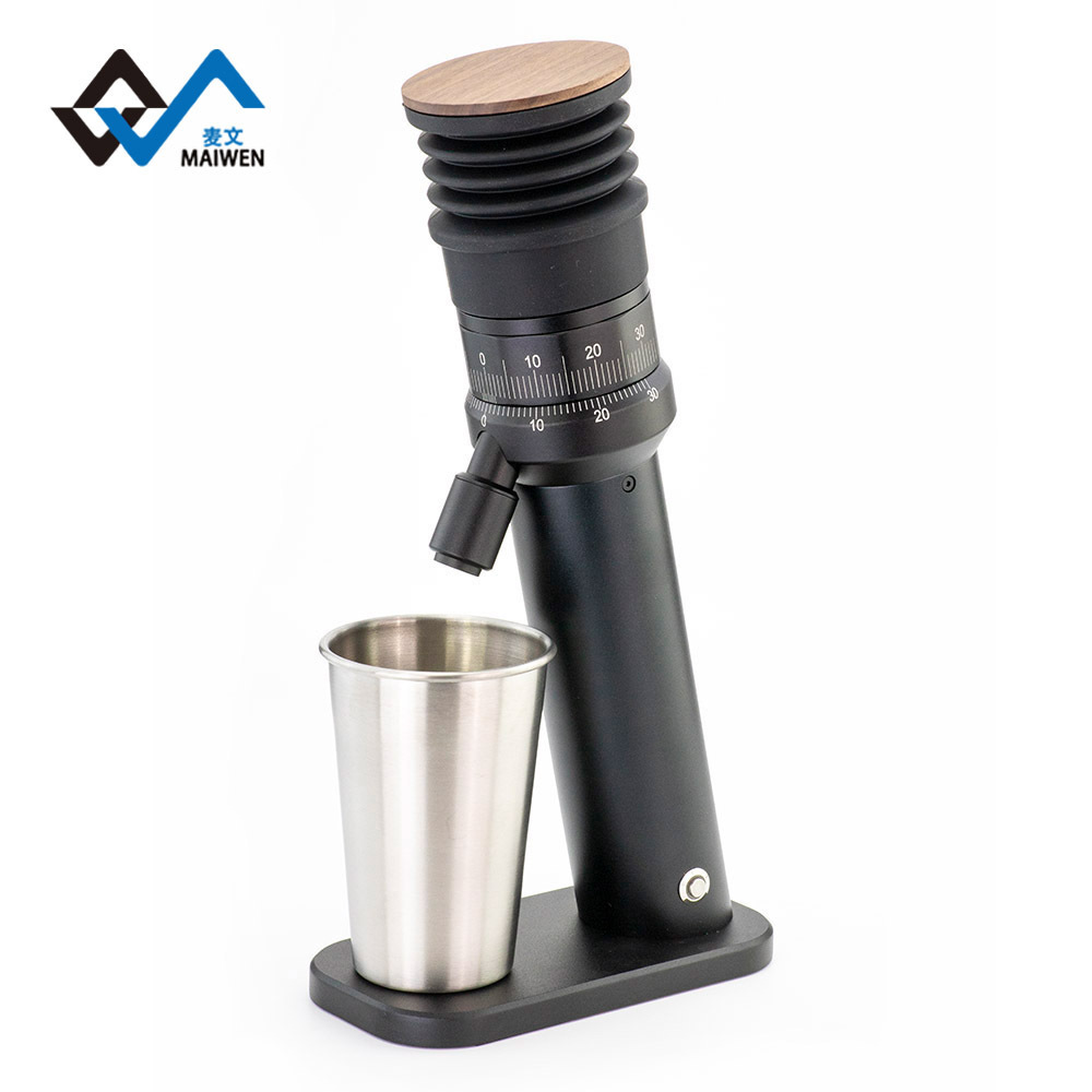 Electric Coffee Grinder Stainless Steel Portable Pour over to espresso Coffee Grinder One Touch Coffee Mill for Beans Spices