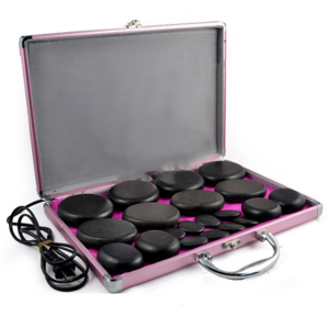 Hot Black Face Spa massage stone heater kit Various size Energy stones Factory Supplier