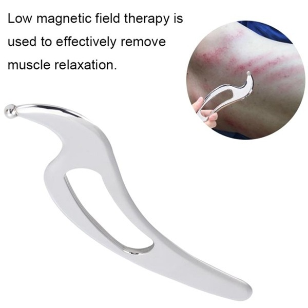 Large Bird Shape Fascia Board Stainless Steel Metal gua sha Massage Deep Tissue Pain relief Blaster Device Wholesale China