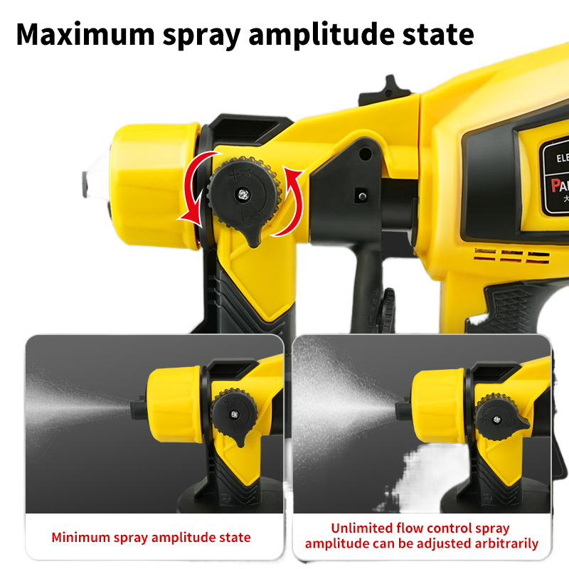 Cordless Spray Gun High Power Multi Function Electric Held Tool Disinfectant Water Spray Gun Paint Emulsion