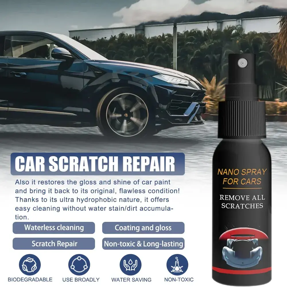 Private Label Custom Car Scratch Repair Tool Car Body Coating Scratch Repairing Agent Spray Automotive Scratches Removal Spray