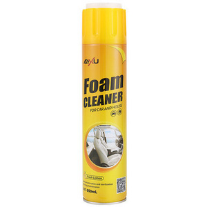 Multi functional foam cleaner for car Interior and car seat leather decontamination cleaning foam spray