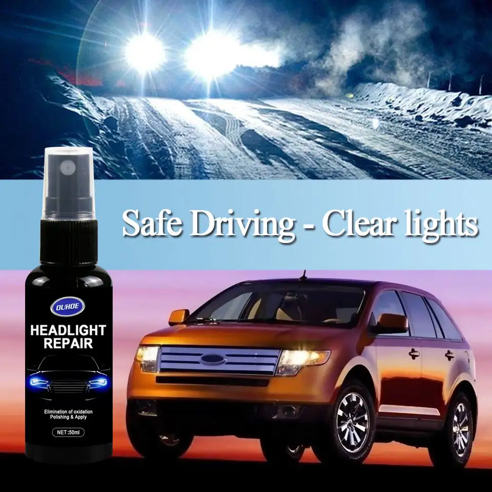 10ml 20ml 30ml 50ml Car Headlight Repair Coating Solution Repair Kit Anti Oxidation Rearview Coating Polishing Liquid Agent