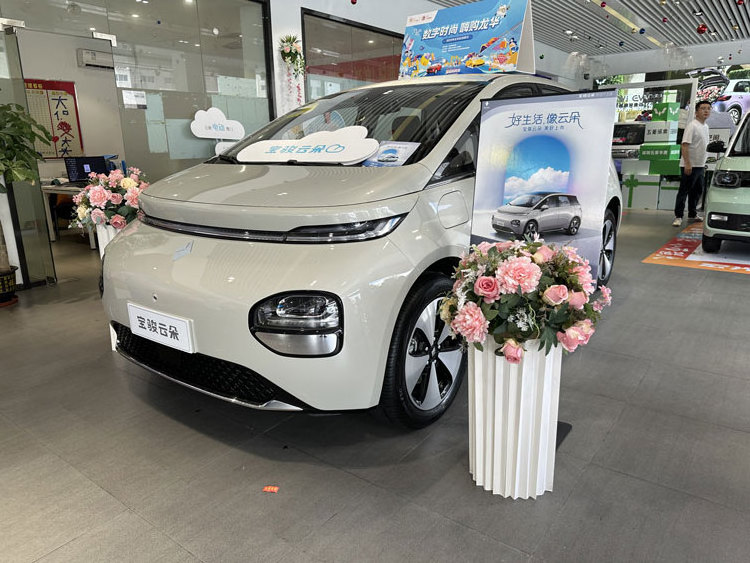 Auto Electric Vehicles Baojun Cloud 460Max High Speed New Vehicle Pure Mini Ev Electric Car