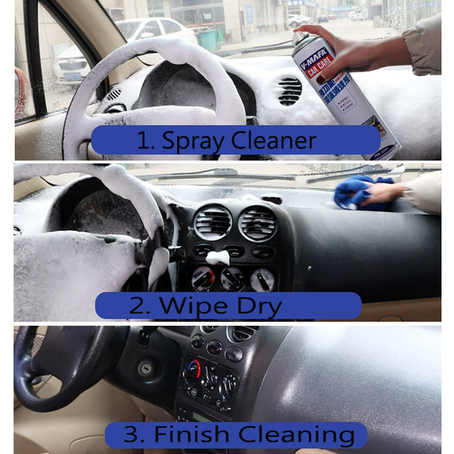 Wholesale Car Multifunctional Foam Cleaner Interior Strong Decontamination Cleaner Car and Home Leather Seat Cleaner