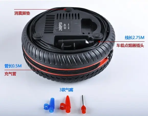 Portable Car Air Compressor Mini Tire Inflator