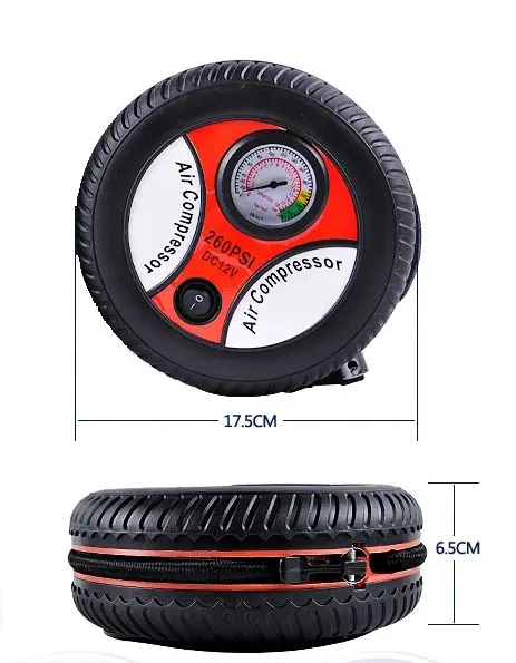 Portable Car Air Compressor Mini Tire Inflator