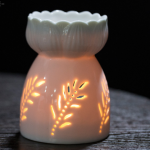 Wholesale Custom Incense Burner Ceramic Wax Melts Warmer Aroma Oil Burner