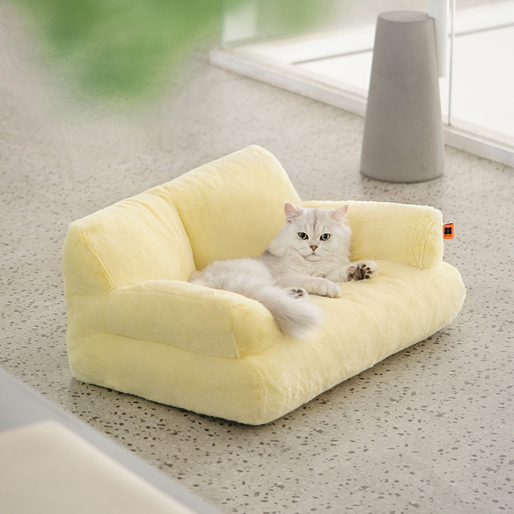 MewooFun Removable and Washable Cat Nest Cute Pet Cat Couch Sofa Bed