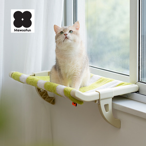 MewooFun New Design Plastic Hanging Cat Bed Pet Cat Wall Hammock Window Cat Beds for Indoor