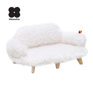 MewooFun New Design Custom Support Elevated Cat Dog Pet Sofa Bed Wooden Winter Raised Dog Bed