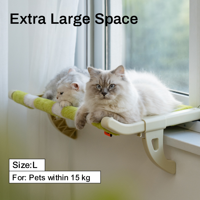 MewooFun New Design Plastic Hanging Cat Bed Pet Cat Wall Hammock Window Cat Beds for Indoor