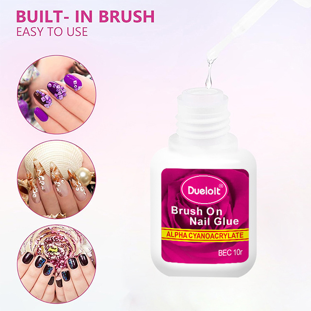 Free Design Strong Nails Bonding Nail Glue Professional Private Label Adhesive Gel Nail Polish Art Glue