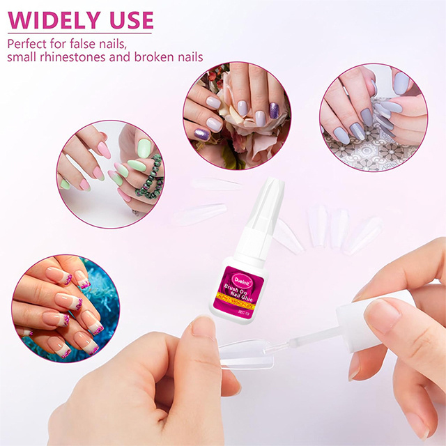 Free Design Strong Nails Bonding Nail Glue Professional Private Label Adhesive Gel Nail Polish Art Glue