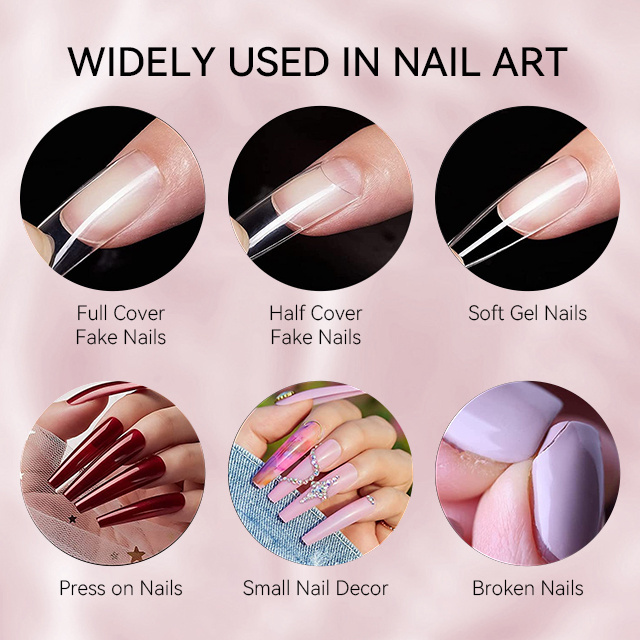 Wholesale Professional Private Label False Art Decoration Tips 1G 2G Nail art Glue Nail Glue