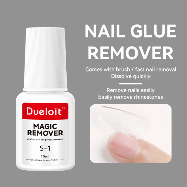 Wholesale nail polish remover bottle acrylic nails magic remover 10g press on nail remover