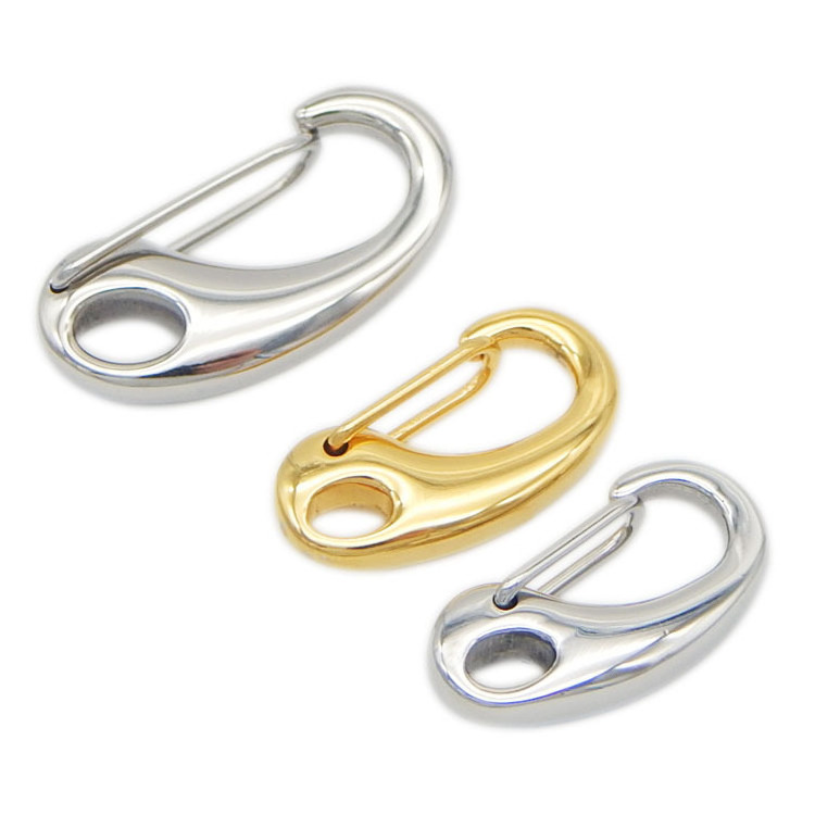 factory custom jewelry clasp manufacturer various size stainless steel buckle bracelets double lobster clasp for bracelets