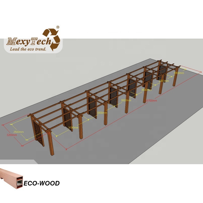 wood plastic pergola high quality outdoor pergola louvered roof pergola kits