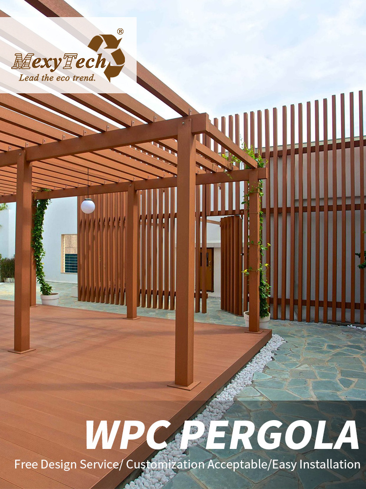 Balcony pergola outdoor wood pergola gazebo