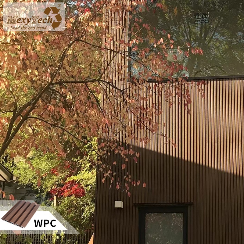 Mexytech 2019 eco wood cladding composite waterproof exterior wall panel