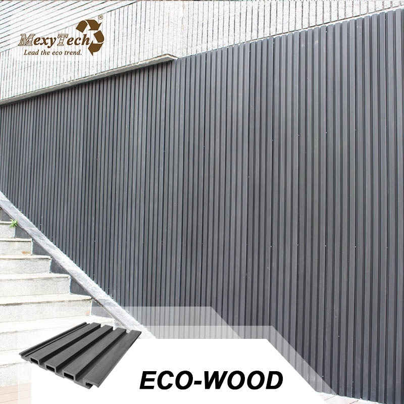 Mexytech 2019 eco wood cladding composite waterproof exterior wall panel